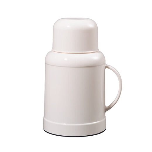Fat Donglai insulated kettle small thermos thermos water bottle household insulated kettle thermos cross-border glass liner thermos kettle customized white 1000ml ml