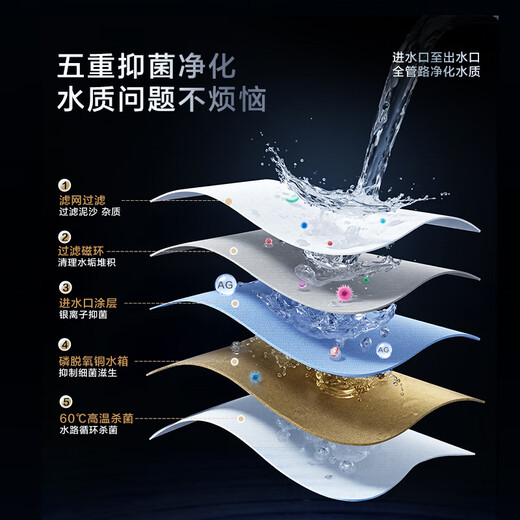 NORITZ Huixin Jingjie PRO 16 liter gas water heater natural gas first level silent water volume server whole house constant temperature silver ion antibacterial 16EQ42AFEX