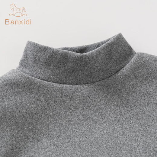 Banxidi girls suit autumn and winter 2025 new children's vest pants baby plus velvet quilted clothes winter children's clothing dark green 80