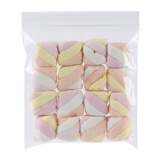 Netno ziplock bag transparent thickened seal bag food grade PE seal bag sample packaging large plastic sample retention bag waterproof packaging bag white edge No. 5 extra thick 100 pieces 10*15 12 silk