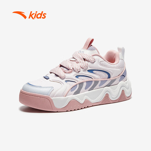 ANTA children's sneakers for girls and boys 25 winter fashion wear-resistant casual low-top milkshake sneakers A22548003