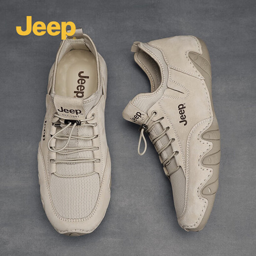 Chaussures en jeep pour hommes 2025 Nouveaux vêtements de travail de travail chaussures en maille respirante sports de chaussures décontractées