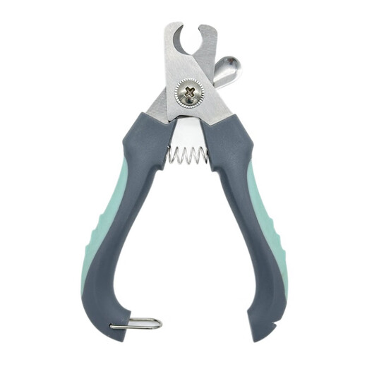Sanqihu pet nail clippers for dogs and cats stainless steel puppy nail clippers beauty cleaning supplies anti-splash nail clippers gray-small pet nail clippers