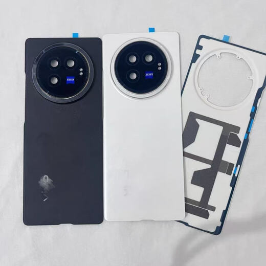 Suitable for vivo Xfold3 original back cover xfold3pro original disassembled back cover battery cover back shell original Xfold3 white original disassembled back cover with lens