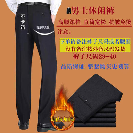 Middle-aged and elderly men's winter coat outer suit for dad 50 years old 60 years old grandpa plus velvet thickened 70 elderly cotton clothes 80 cotton clothes large fur collar black blue 185/XXL suitable for 135-150Jin Jin equals 0.5 kg one size