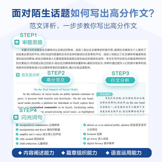 Spark English Specialty 8 echte Prüfungsvorbereitung 2026 Specialty 8 Prüfungsvorbereitungsmaterialien Ein kompletter Satz Specialty 8-Vokabular-Wortbücher Lesen, Hören, Fehlerkorrektur, Übersetzung und Schreiben Spezialtraining tem8 Englisch Hauptfach Prüfungsarbeiten Stufe 8 Echter Testleitfaden für frühere Jahre Simulationsfragensatz Specialty 8 Schreiben Fortgeschrittene Übungen 120 Artikel