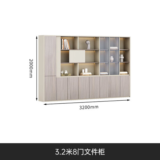 Boss desk office desk and chair combination, simple and modern manager and president desk, light luxury executive desk, 1.8m boss desk, short style/single cabinet