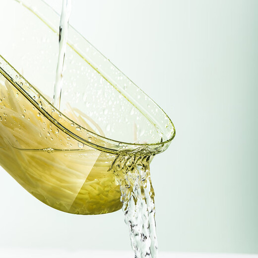 Jingchu kitchen vegetable cutting artifact with box multifunctional grater new grater potato shred grater shredder slice with basket transparent vegetable cutter + 6 kinds of blades + hand guard + with box