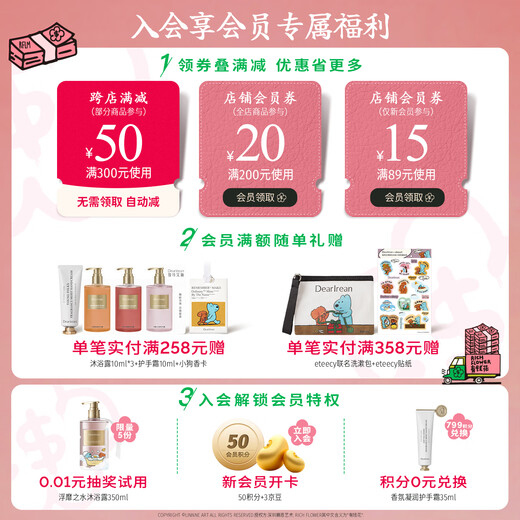 Unique Erin (Dear lrean) Feng Jianyu recommends fragrance hand cream Beidao Liuguang 35ml moisturizing and fragrant moisturizing cream with non-sticky texture