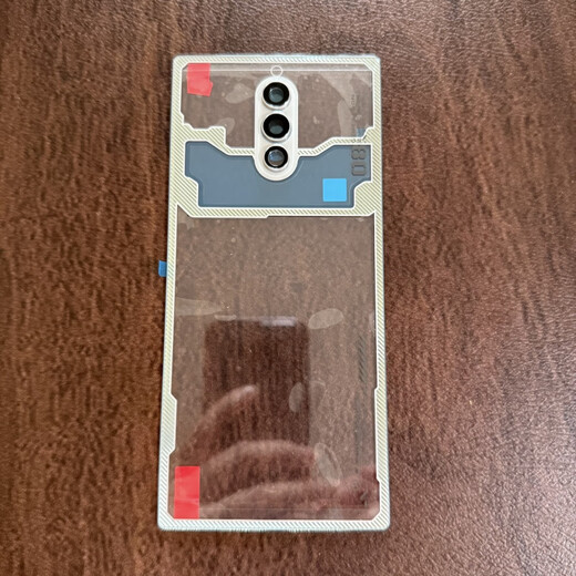 Nubia mobile phone adapted to Red Magic mobile phone original brand new Red Magic 8pro 8pro+ original glass back cover 8Spro+ glass back shell lens accessories new 8Spro/+ original ice-covered silver wing back cover