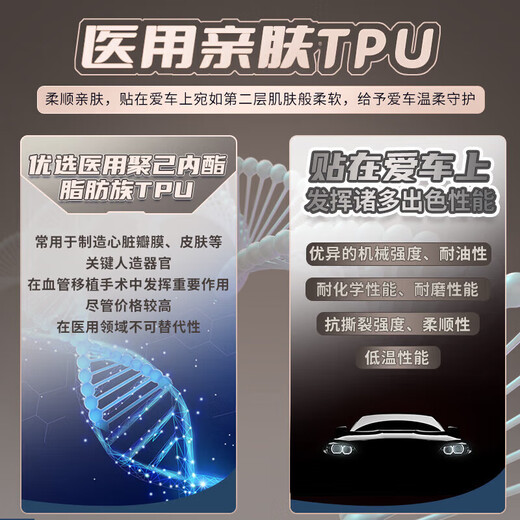 Quantum Film Sky Dome Series Car Paint Protective Film Bright Invisible Car Cover Film Full Body Film TPU Anti-Yellowing Brightening Anti-Scratch Hot Repair Kit Construction International Brand