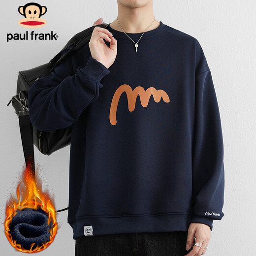 Paul Frank sweatshirt men's spring and autumn loose casual jacket men's versatile long-sleeved T-shirt men's tops men's clothing