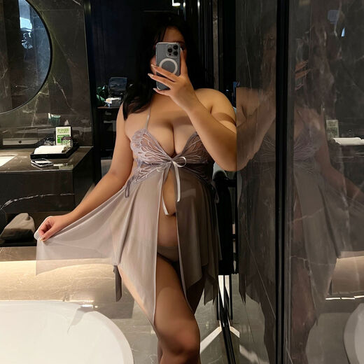 Sexy lingerie, sexy bed shirt, lace suspender skirt, crotchless thong, can be added to large sizes 8287 black 170XL160-200Jin Jin is equal to 0.5 kg