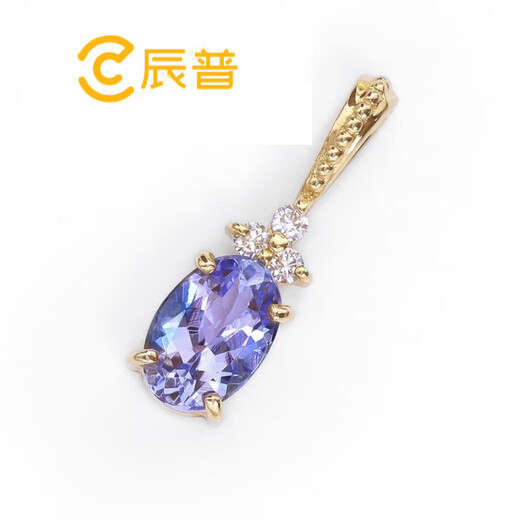 Chenpu Korean version single diamond copper silver-plated colorful diamond necklace temperament women's simple pendant jewelry clavicle chain manufacturer approved earrings