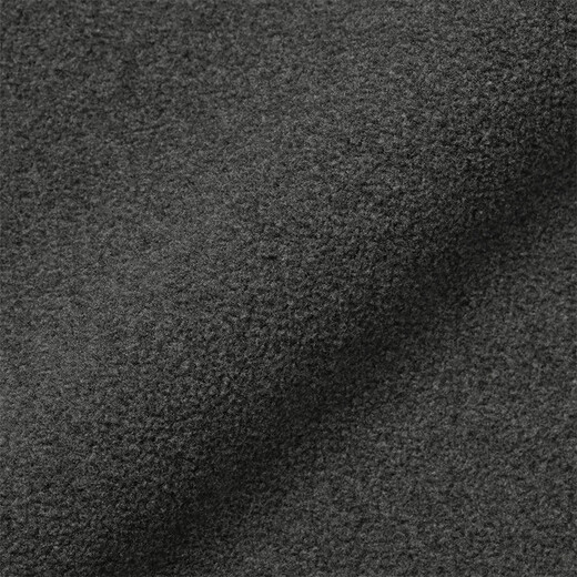 MUJI Men's Fleece Collarless Cardigan Men's Jacket Fall 25 Men's Top AB1P8A5A Charcoal Gray L (175/100A)