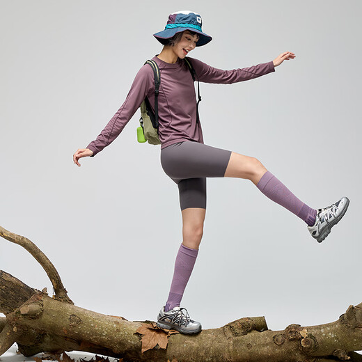 Lela LEORREY sports tops T-shirt women's long-sleeved autumn and winter new fitness clothes beautiful Pilates running training clothes yoga clothes