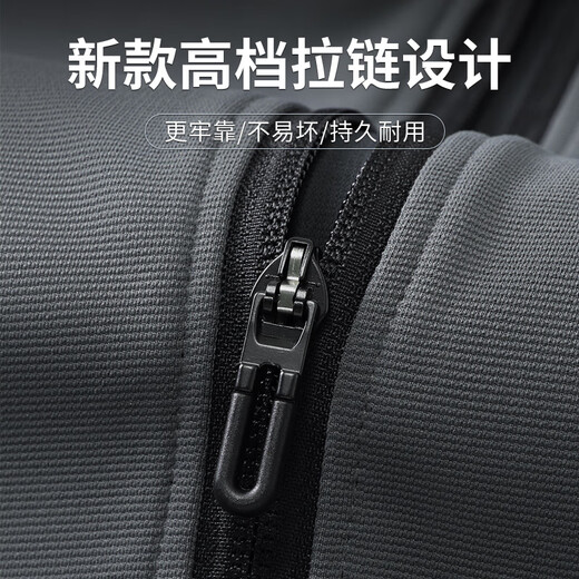 Bmai (bmai) sports windbreaker jacket for men spring quick-drying running long-sleeved new morning running training windproof cycling clothing spring and autumn black jacket quick-drying_sports_loose new style XL