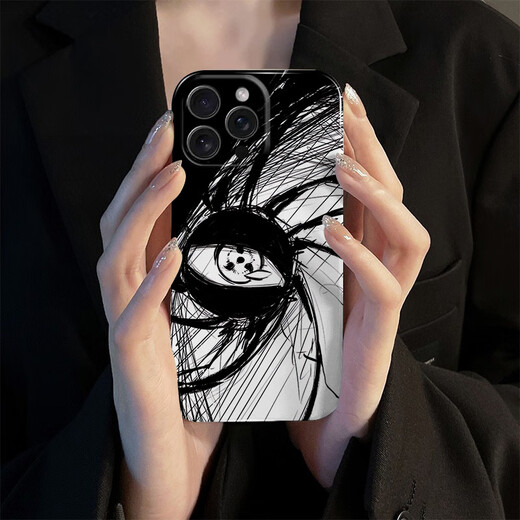 001 (ZHEJIANG001) Naruto mobile phone case suitable for iPhone15promax Xiaomi 14 Apple 13 Huawei mate60 Honor 100/vivoiqooneo9 Minato opporeno11se other mobile phone models film hard case-Sharingan