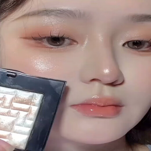 Bobbi Brown pork belly pink glow highlighter palette three-dimensional champagne gold pink glow new date