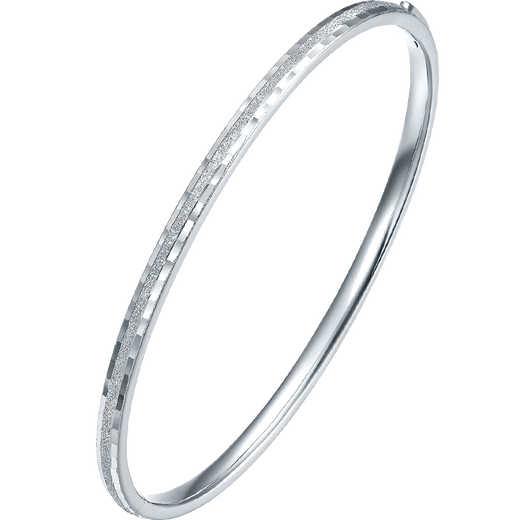 Saturday Fu PT950 platinum bracelet women's baby's breath platinum bracelet birthday gift B108267 about 7.84g 52mm