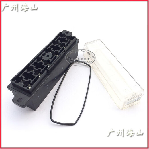 Imported fuse blade holder/medium fuse blade holder box/6 channels 8p/bottom wiring/ready stock S6C holder box