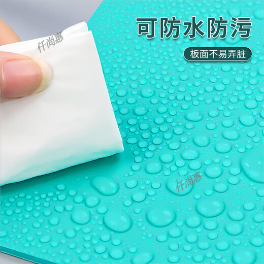 Yuyue Printing Offset Green Offset A4 Double-sided Engraving Board Ink Printmaking Tool Set Material A2 Soft Rubber Board Linen Stereotype Student Art Student Special Pigment Rubbing Roller A4 Wooden Board-2 Pieces (22*30cm)