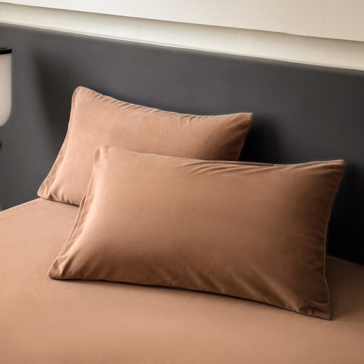 Mercury Series Home Textiles 2025 New Baby Velvet Fitted Sheet 230g Fully Matte and No Static Electricity Milk +25cm Single Sheet 200cm*220cm