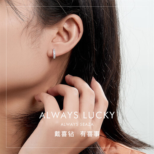 Diamond platinum diamond earrings for women, baguette diamond earrings for girlfriend to propose, wedding, jewelry, accessories, New Year’s gift, platinum total 25 points/pair