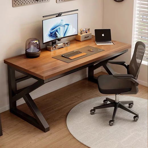 Zhuobo computer desk desktop desk study desk desk workbench gaming desk BZ28 classical walnut 1.2m