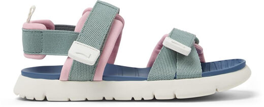 CAMPERCamper Girls' Sandals, Green, 2 Kids Green 2 Kids