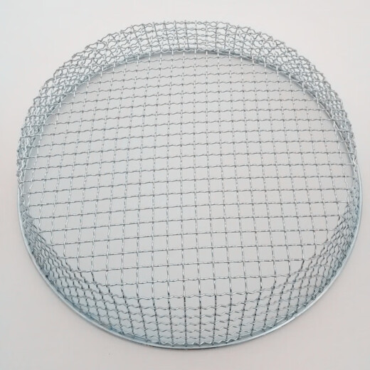Wanzuifeng sieve household round wire large mesh sieve chestnut sieve sand sieve gravel sieve corn gardening sieve soil flower planting 7 mm mesh diameter 43 cm
