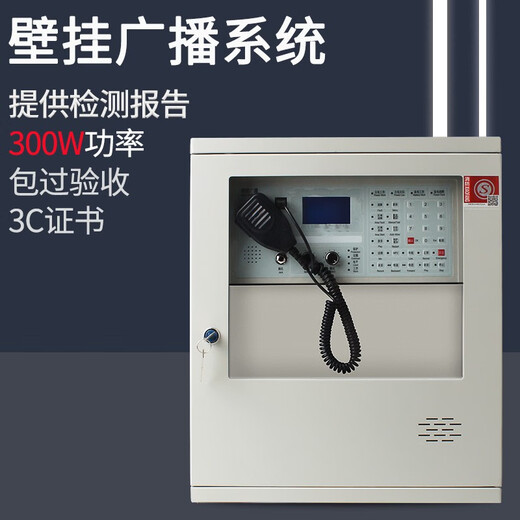 Taihean fire alarm host smart smoke detection smoke sensor wired fire alarm controller system Taihean broadcast host 300W