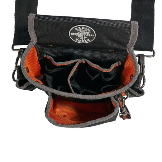 Klein Tools 5240 Tradesman Pro Tool Bag 9 Pockets Tunnel Loop 15 Pockets One Size Fits All