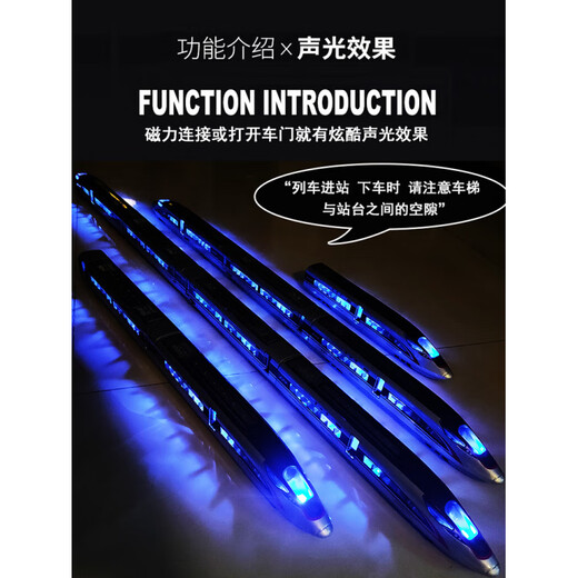He Jiagong remote control alloy high-speed rail Fuxing train model simulation Harmony children's train toy electric train boy alloy remote control single section - silver