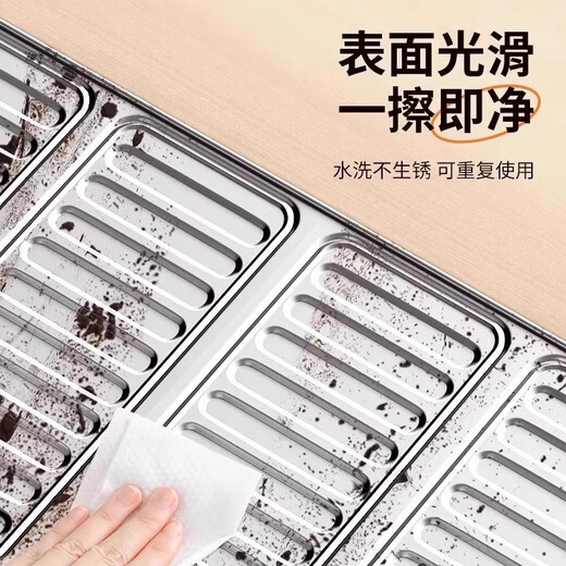 Pengyi anti-splash oil baffle kitchen oil baffle fence gas stove insulation supplies stove special aluminum foil stove insulation board 32.5*84CM 2 sheets suitable for double stoves