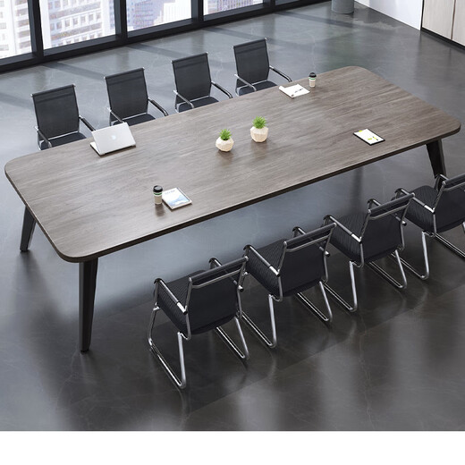 YWZR conference table long table simple modern small conference room training table simple workbench long office desk and chair combination length 160*width 80 six colors optional color remarks