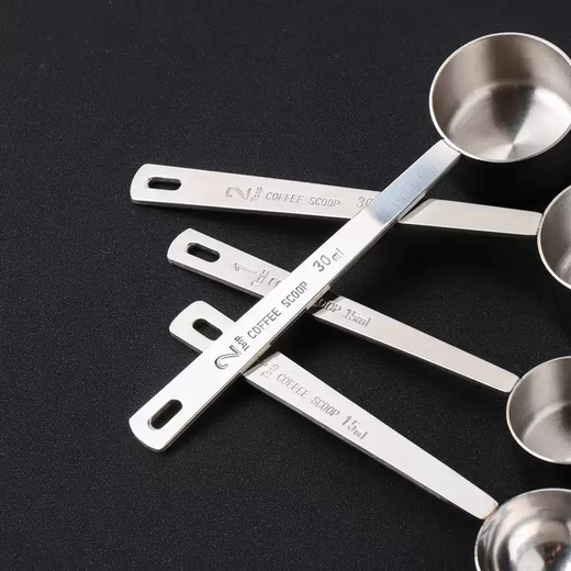 Yongfan measuring spoon milk powder spoon meter 5g fixed gram number spoon 3g stainless steel coffee kitchen 15ml household coffee beans teaspoon 5ml 5g