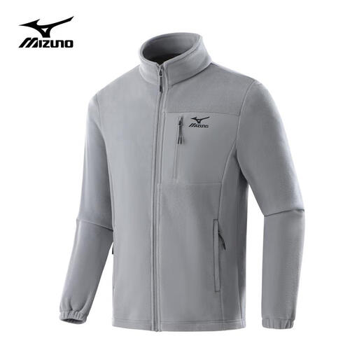 Mizuno (MIZUNO) Outdoor Fleece Jacket Men's Jacket Top Travel Warm Windproof Versatile Comfortable Jacket Navy XL