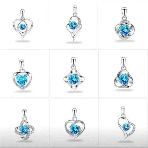 Buhesyt old phoenix gold store quality pt950 platinum single pendant P950 platinum pendant women's platinum necklace single six-pointed star