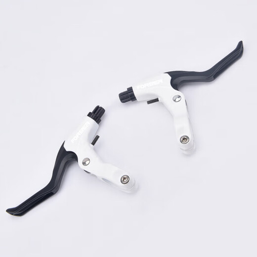 Xide Sheng is suitable for bicycle brake handles, universal mountain bike brake handles, children's bicycle brake handles, disc brakes, aluminum brake handles (one pair)/with brake lines
