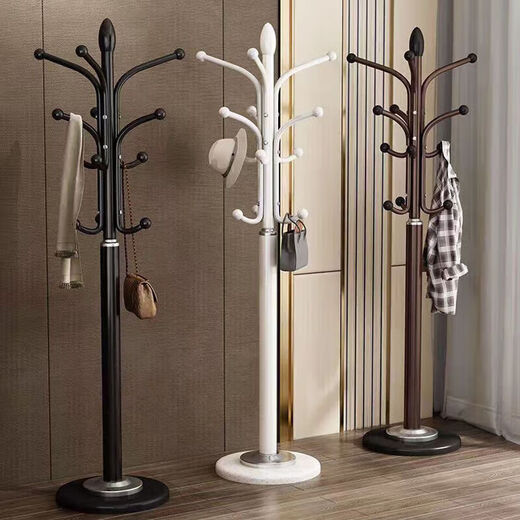 Bahainiao coat rack, floor-standing clothes rack, vertical clothes hanging iron metal bag rack, entrance hall, bedroom large clothes rack