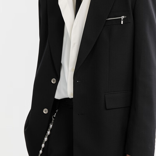 Earl Joel 2025 neuer lässiger Blazer Herren High-End-Zugwolle losen Anzug Engagement Business Anzug dünn