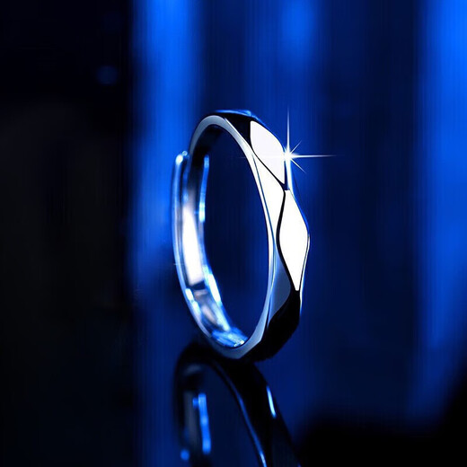 DR Moissanite Couple Rings, Female Proposal Rings, Men and Women's Marriage, Birthday, Valentine's Day Gifts for Wife and Girlfriend. Keep silent, contact customer service and note the number of rings.