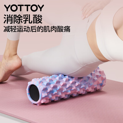 yottoy mace solid fitness equipment foam shaft muscle relaxation massage roller wheel Langya yoga column