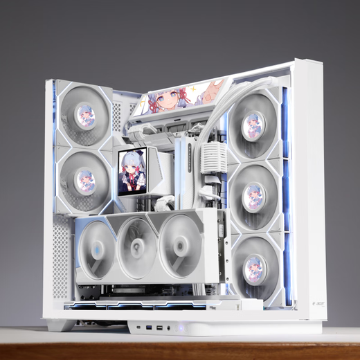 ASUS 9800x3d host 5070ti host 5080 ASUS rog family bucket 9800x3d5070 host DIY gaming desktop assembly computer subsidy machine 9800x3d host + RTX5080丨6
