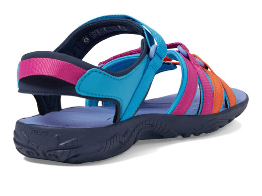Teva Kids Y Tirra Sandals Blue Rose Multicolor 5 Big Kids