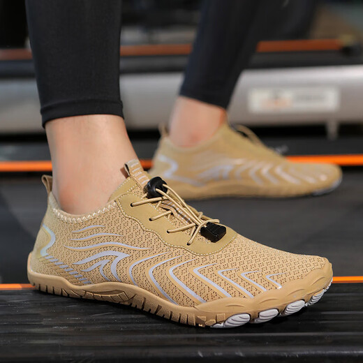 2025 outdoor river tracing shoes for men and women in summer mesh breathable couple sports non-slip wading shoes hiking shoes fitness shoes C801 black 43