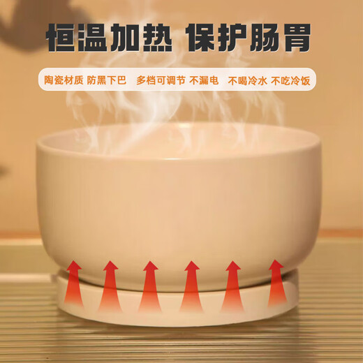 Beichuzhong Yogurt Machine Constant Temperature Water Dispenser for Cats Ceramic Bowl Constant Temperature Heating Warm Water Bowl Pet Cat and Dog Drinking Bowl Insulated Bowl Snowy White-350ml 35~55 Constant Temperature Heating Pad Cat Constant Temperature Ceramic Water Bowl Bowl and Pad Separate and Easy to Clean