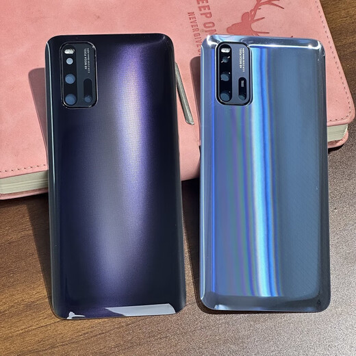 Original suitable for iqoo3 back cover IQOO3 glass back cover mobile phone battery cover protective sheet back cover rear screen brand new Chiying black iQOO3 tempered glass back cover