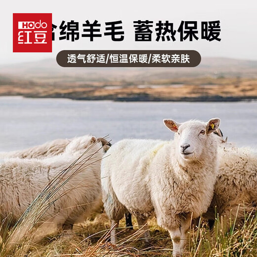 Red bean sheep wool Henry collar sweatshirt for men, spring and autumn trendy casual inner layering shirt, warm knitted sweater for young and middle-aged people, PY39 khaki XL size (180/96A)